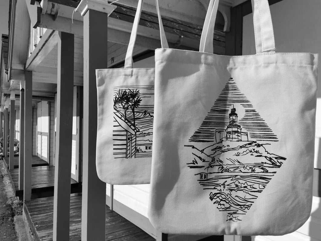 Mumbles Lighthouse Tote Bag