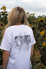 Load image into Gallery viewer, Rhossili Sunflowers T-shirt
