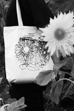 Load image into Gallery viewer, Rhossili Sunflower Tote Bag
