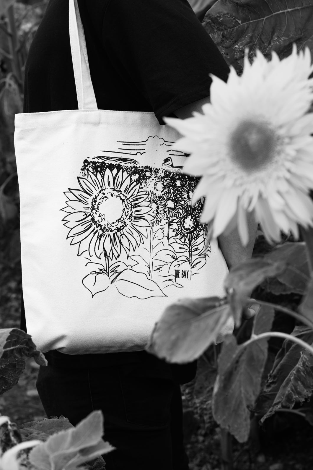 Rhossili Sunflower Tote Bag